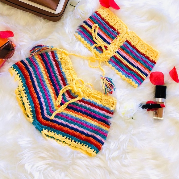 Crochet Short Set - Picture 1 of 2